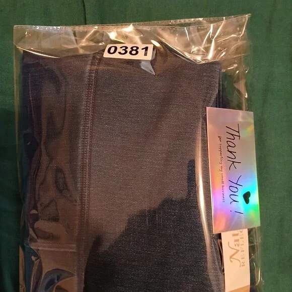 NWT Natural Reflection Women's Medium Utility Leggings in Blue (0381J3) - Picture 7 of 10